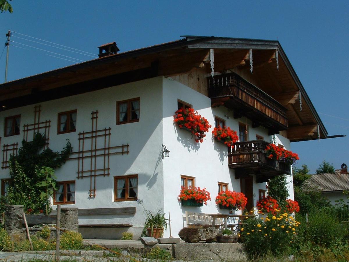 Ferienwohnung Schuster Am Fellerer Aschau im Chiemgau Zewnętrze zdjęcie
